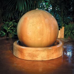 Ball and Ring Base Fountain