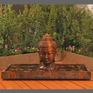 Buddha Head Fountain - Large