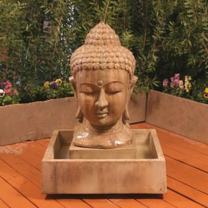 Buddha Head Fountain - Small